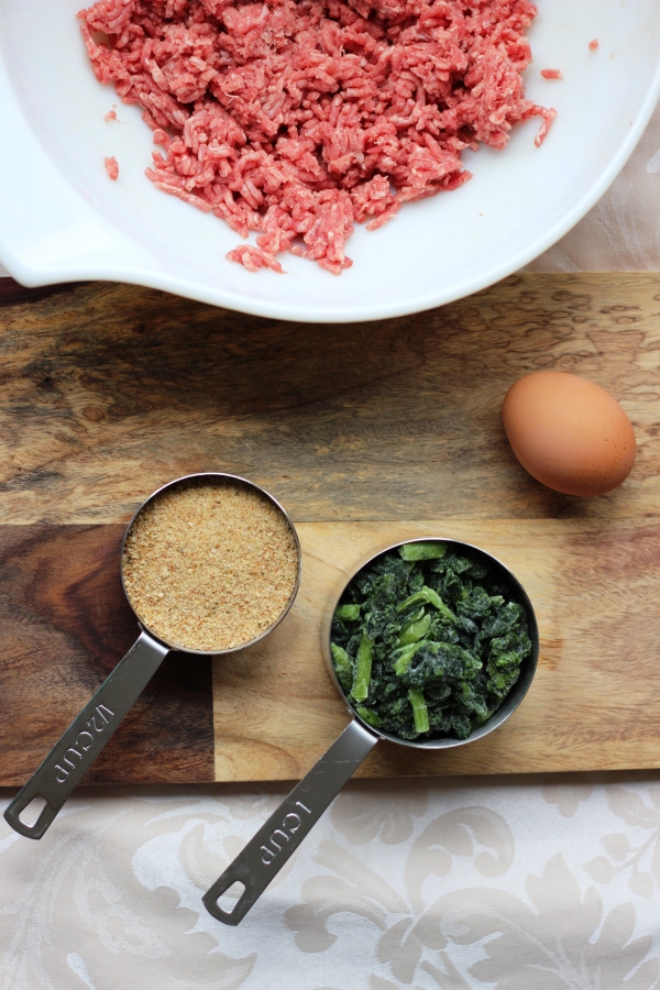 Italian kale meatball ingredients